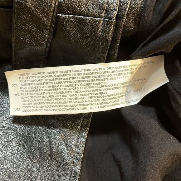 MinkPink vegan leather biker vest - Picture 3 of 8